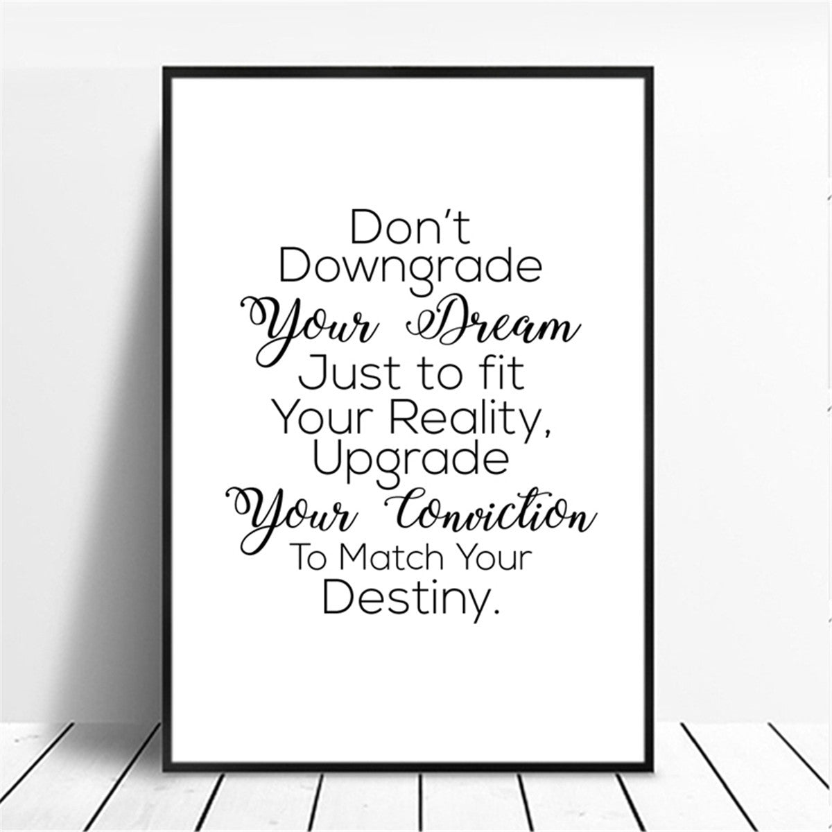 Poster Quote Canvas Painting Phrases Motivational Wall-Art Home-Decor Pictures Minimalist - CozyPath by Pathmol