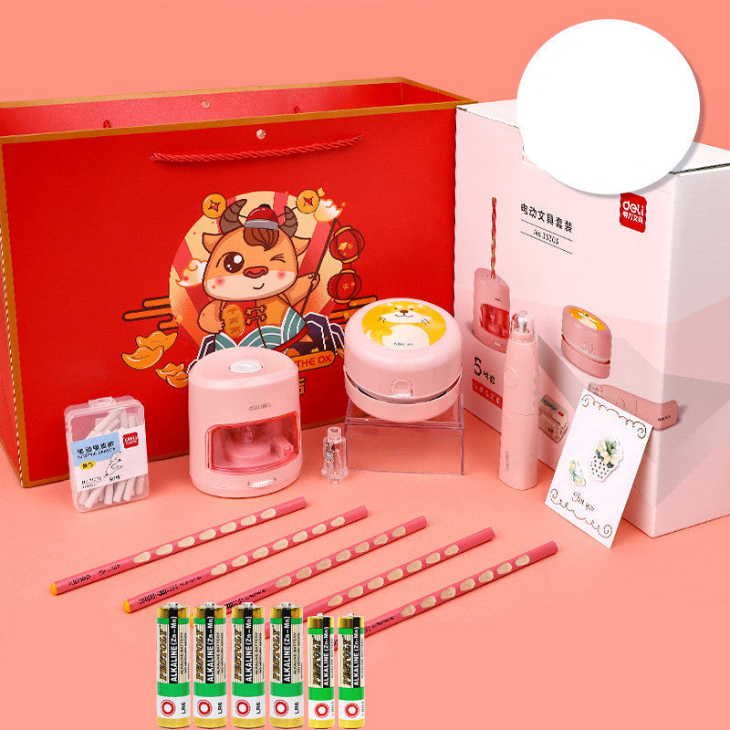 Deli Learning Stationery Set Gift Box Learning Supplies Gift Bag - CozyPath by Pathmol