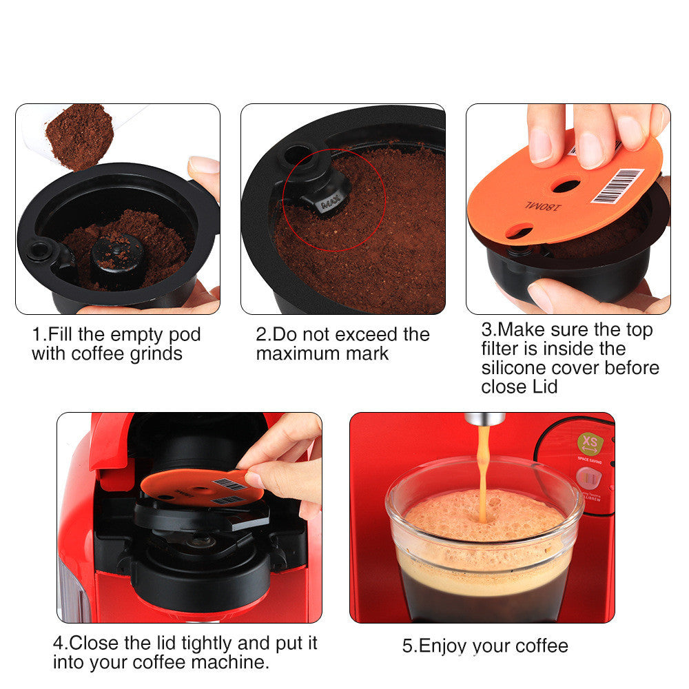 Reusable Coffee Capsule Coffee Filter - CozyPath by Pathmol