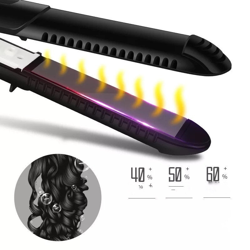 Straightening And Curling Dual-Purpose Hair Straightening Splint Mini Curling Iron Curling Iron Hair Straightener - CozyPath by Pathmol