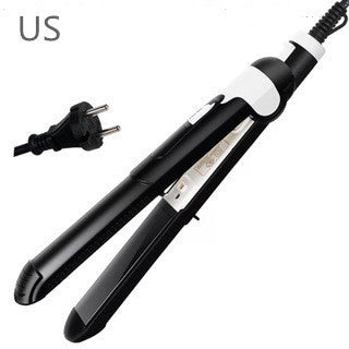 Straightening And Curling Dual-Purpose Hair Straightening Splint Mini Curling Iron Curling Iron Hair Straightener - CozyPath by Pathmol