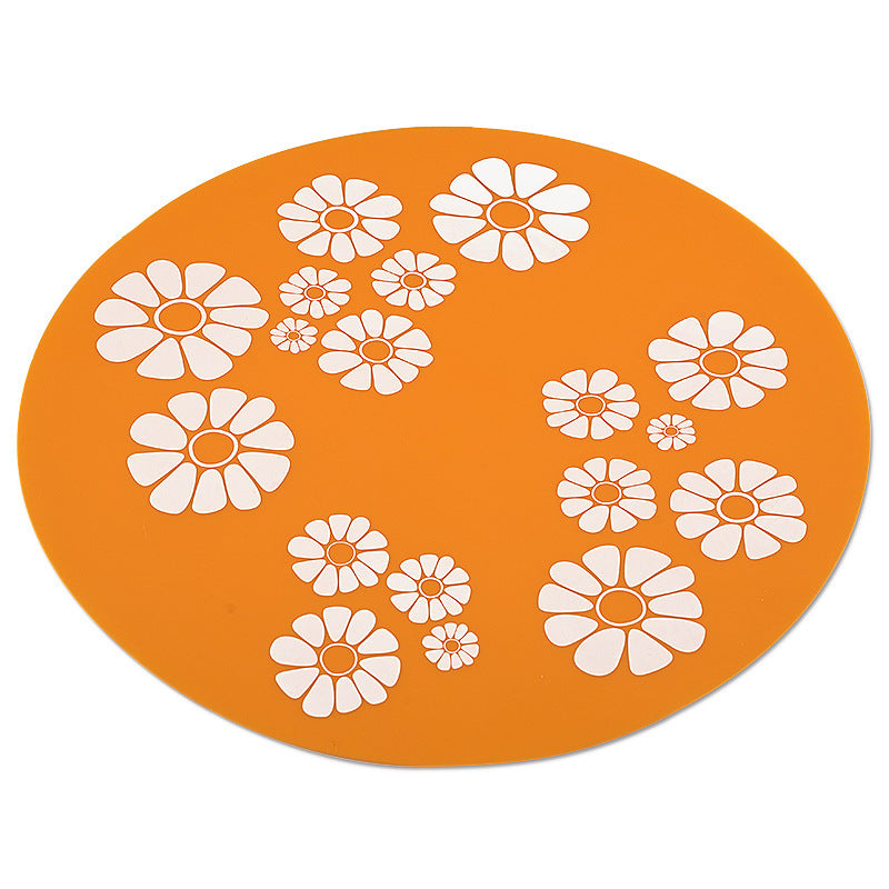 Non-Slip Water-Proof Silicone Mats For Pet Water Dispenser Flower Mats Are Available - CozyPath by Pathmol