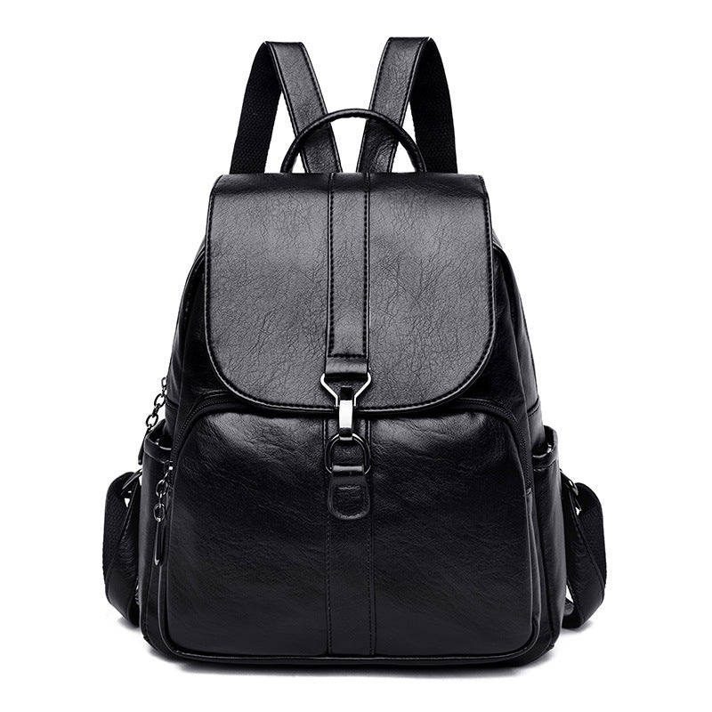 Sheepskin backpack soft leather backpack - CozyPath by Pathmol