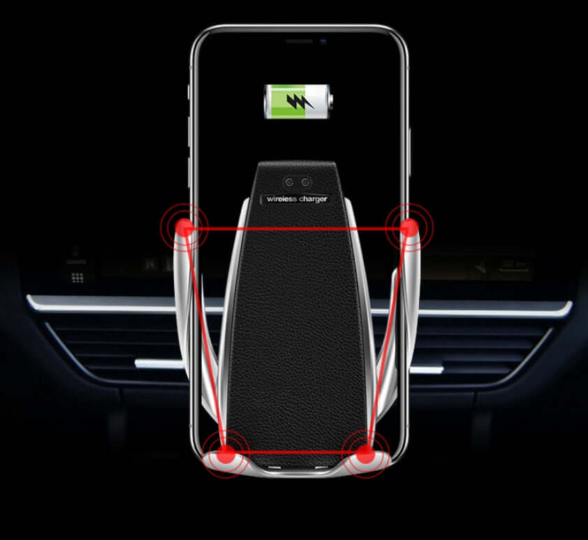 Car Wireless Charger 10W Induction Car Fast Wireless Charging With Car Phone Holder S5 - CozyPath by Pathmol