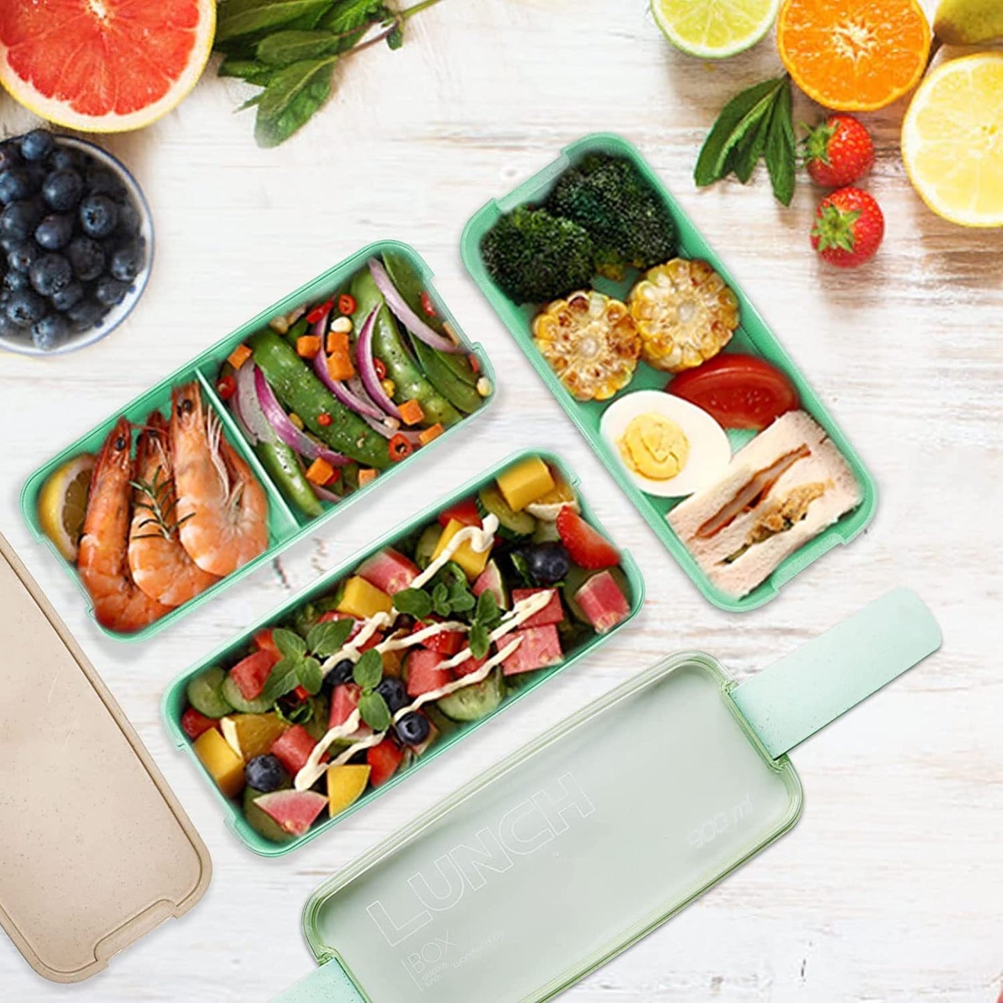 Amazon 8-piece Set Japanese Lunch Box Suit Thermal Bag Breakfast Soup Cups Bento Box Set Suit - CozyPath by Pathmol