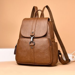 Sheepskin backpack soft leather backpack - CozyPath by Pathmol