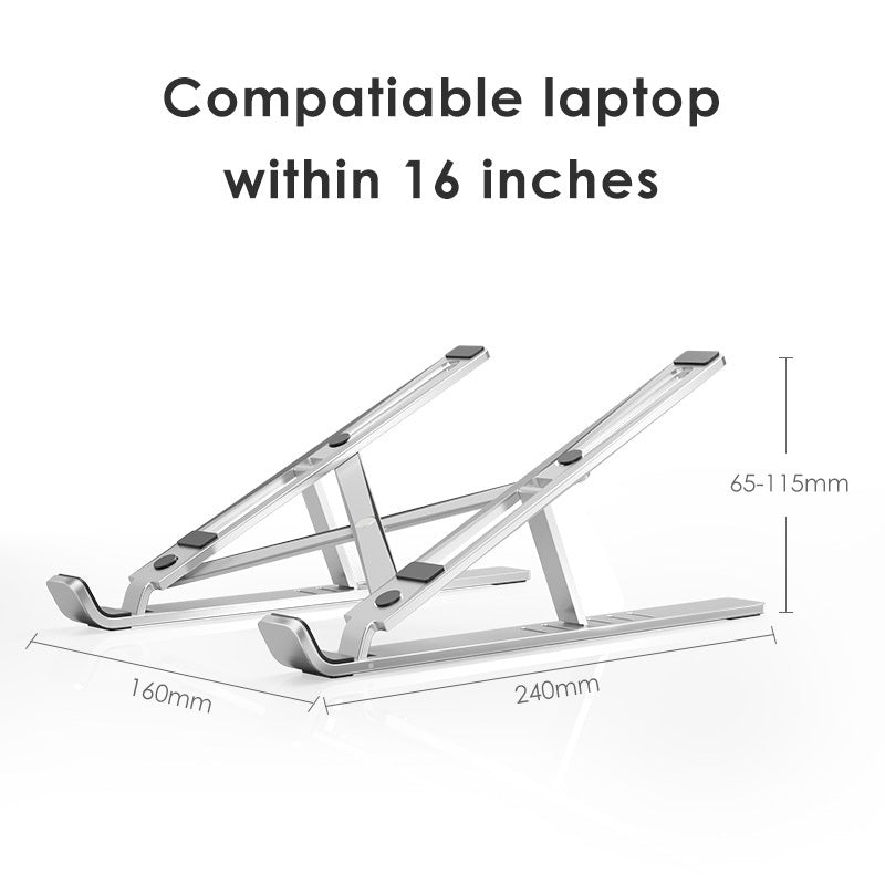 Laptop stand cooling portable adjustable stand - CozyPath by Pathmol