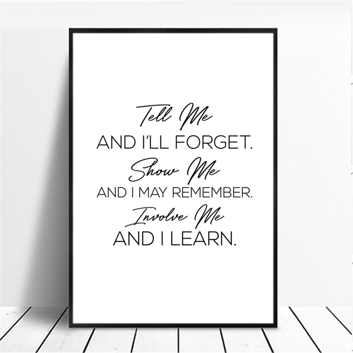 Poster Quote Canvas Painting Phrases Motivational Wall-Art Home-Decor Pictures Minimalist - CozyPath by Pathmol