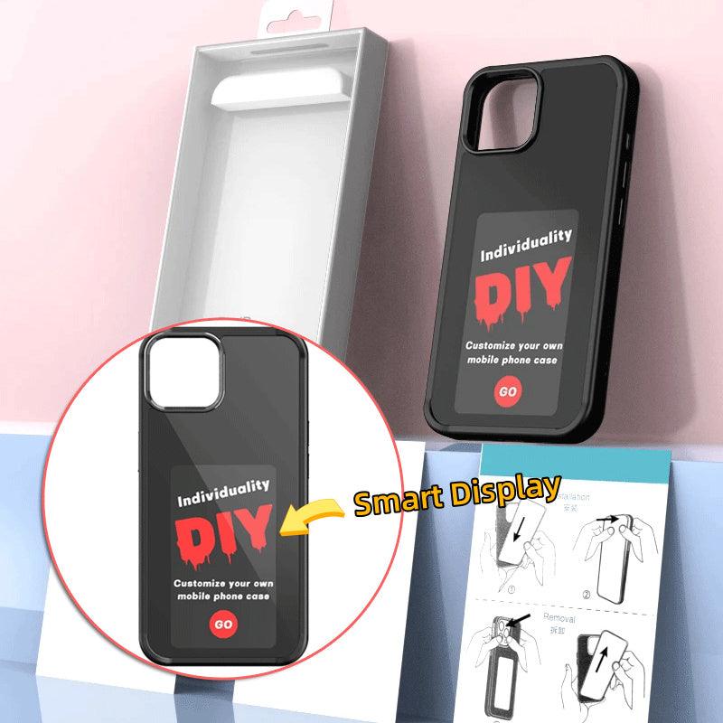 E-ink Screen Phone Case Unlimited Screen Projection Personalized Phone Cover Battery Free New Designer Luxury Phone Case - CozyPath by Pathmol