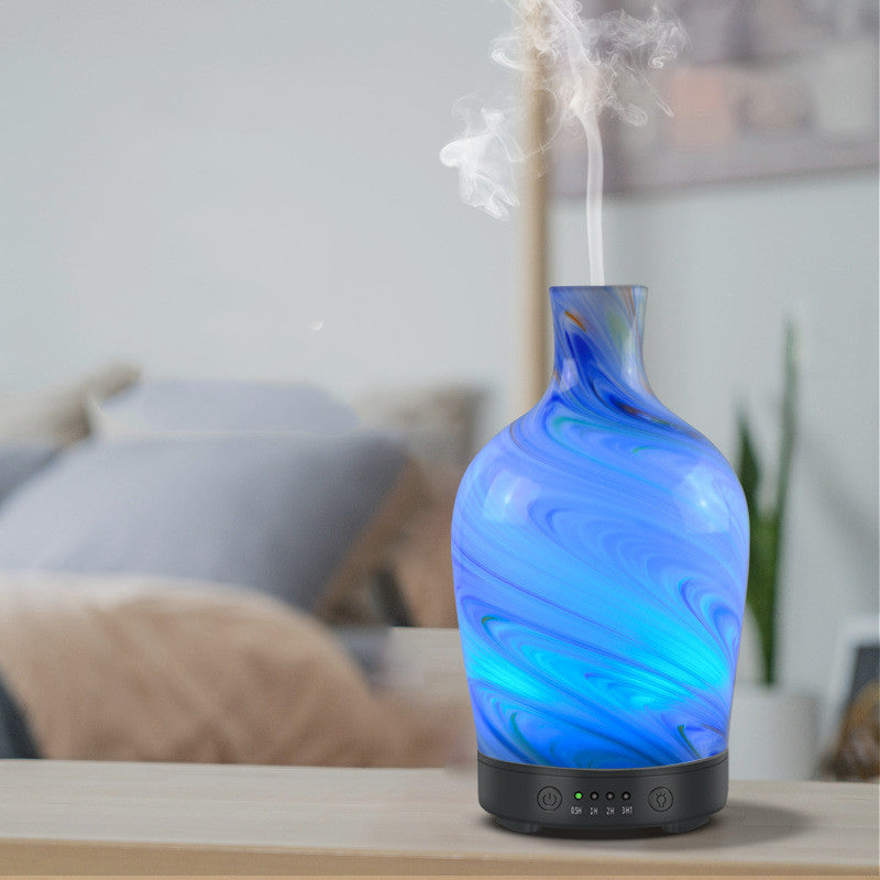 Glass Aroma Diffuser Ultrasonic Diffuser Humidifier Spray Diffuser - CozyPath by Pathmol