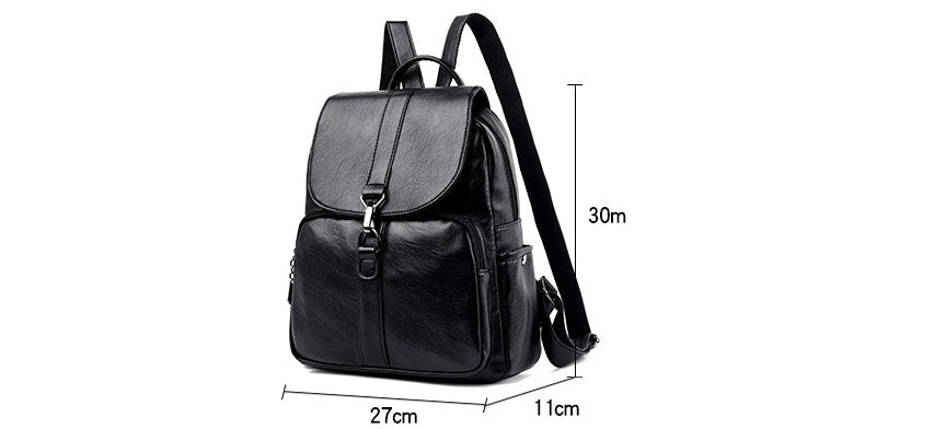 Sheepskin backpack soft leather backpack - CozyPath by Pathmol