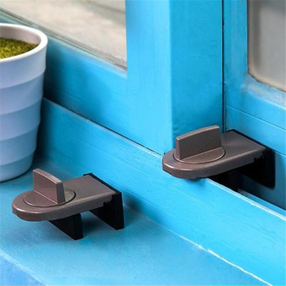 Lock Doors Security Cabinet Locks Straps Anti-theft lock Sliding Sash Stopper Window Sliding Door Baby Safety - CozyPath by Pathmol
