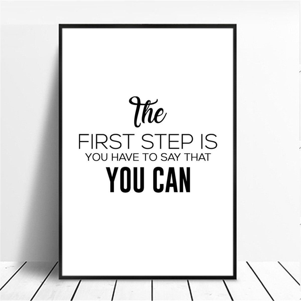 Poster Quote Canvas Painting Phrases Motivational Wall-Art Home-Decor Pictures Minimalist - CozyPath by Pathmol
