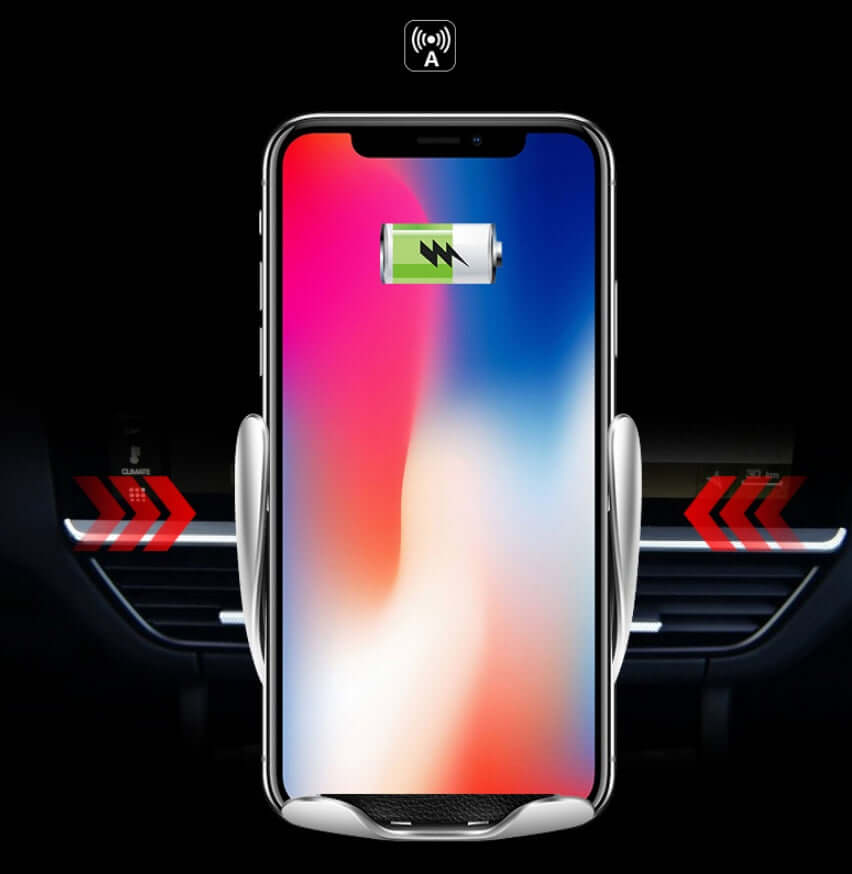 Car Wireless Charger 10W Induction Car Fast Wireless Charging With Car Phone Holder S5 - CozyPath by Pathmol