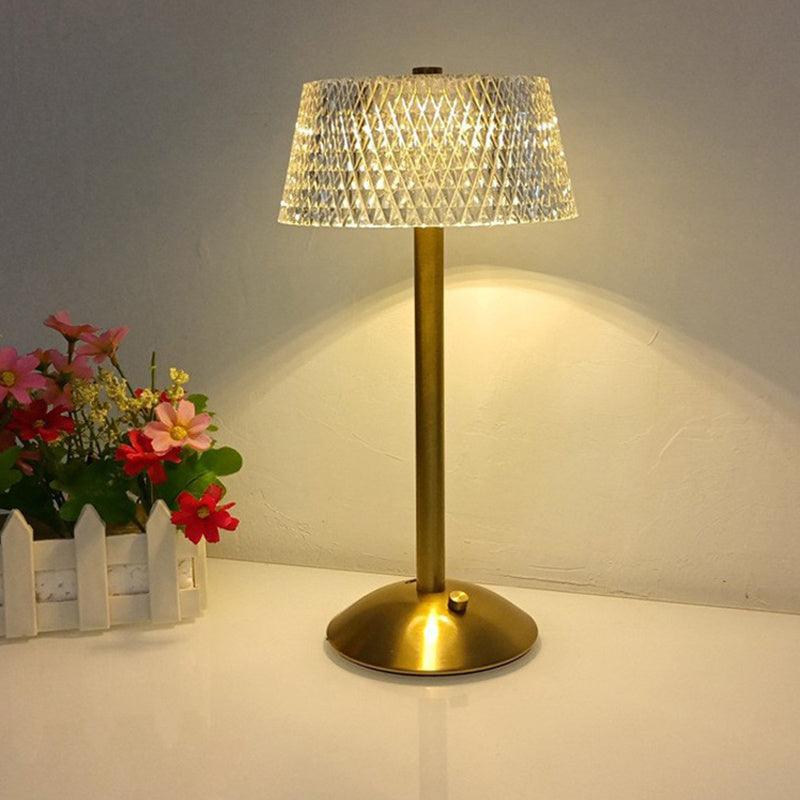 12 Acrylic Metal Desk Lamp LED Outdoor Crystal USB - CozyPath by Pathmol