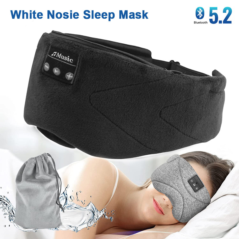 White Noise Bluetooth Sleep Eye Mask - CozyPath by Pathmol