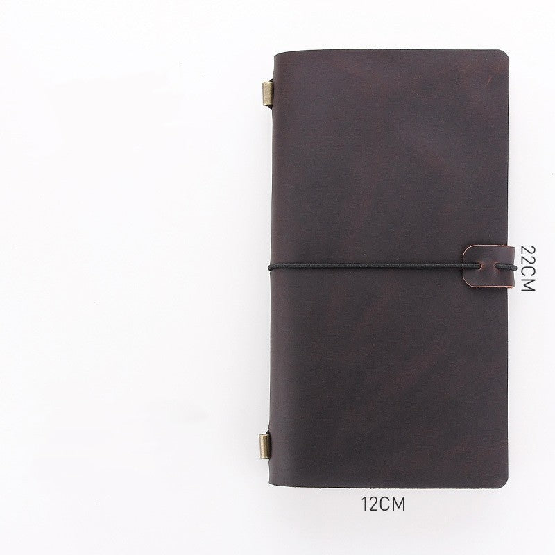 Crazy Horse Leather Business Notebooks High-grade Diary - CozyPath by Pathmol