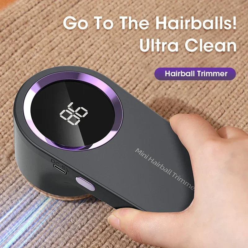 Lint Remover For Clothing Portable Electric Fuzz Pellet Remover LED Display Rechargeable For Clothes Fabric Shaver Fluff Remover - CozyPath by Pathmol