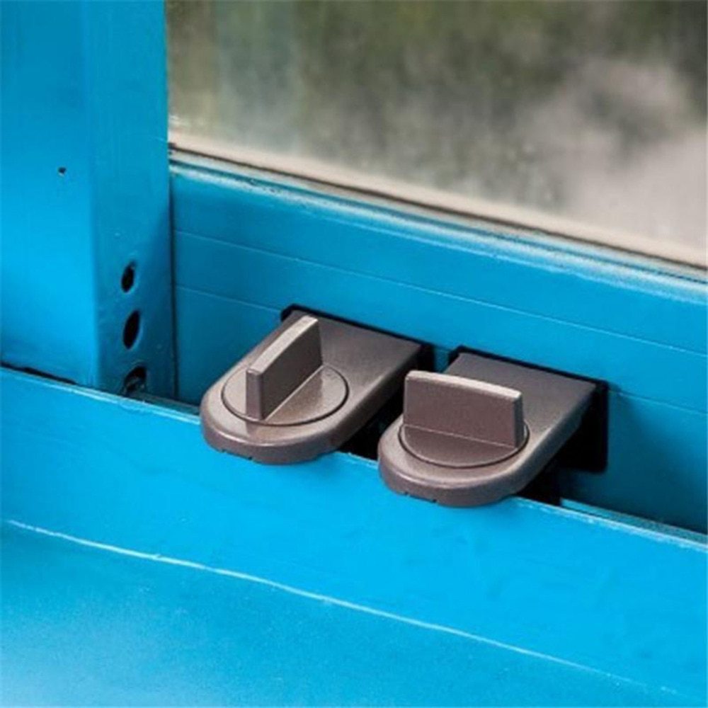 Lock Doors Security Cabinet Locks Straps Anti-theft lock Sliding Sash Stopper Window Sliding Door Baby Safety - CozyPath by Pathmol