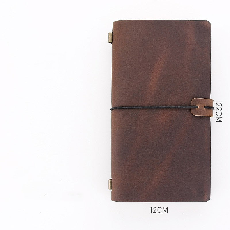 Crazy Horse Leather Business Notebooks High-grade Diary - CozyPath by Pathmol