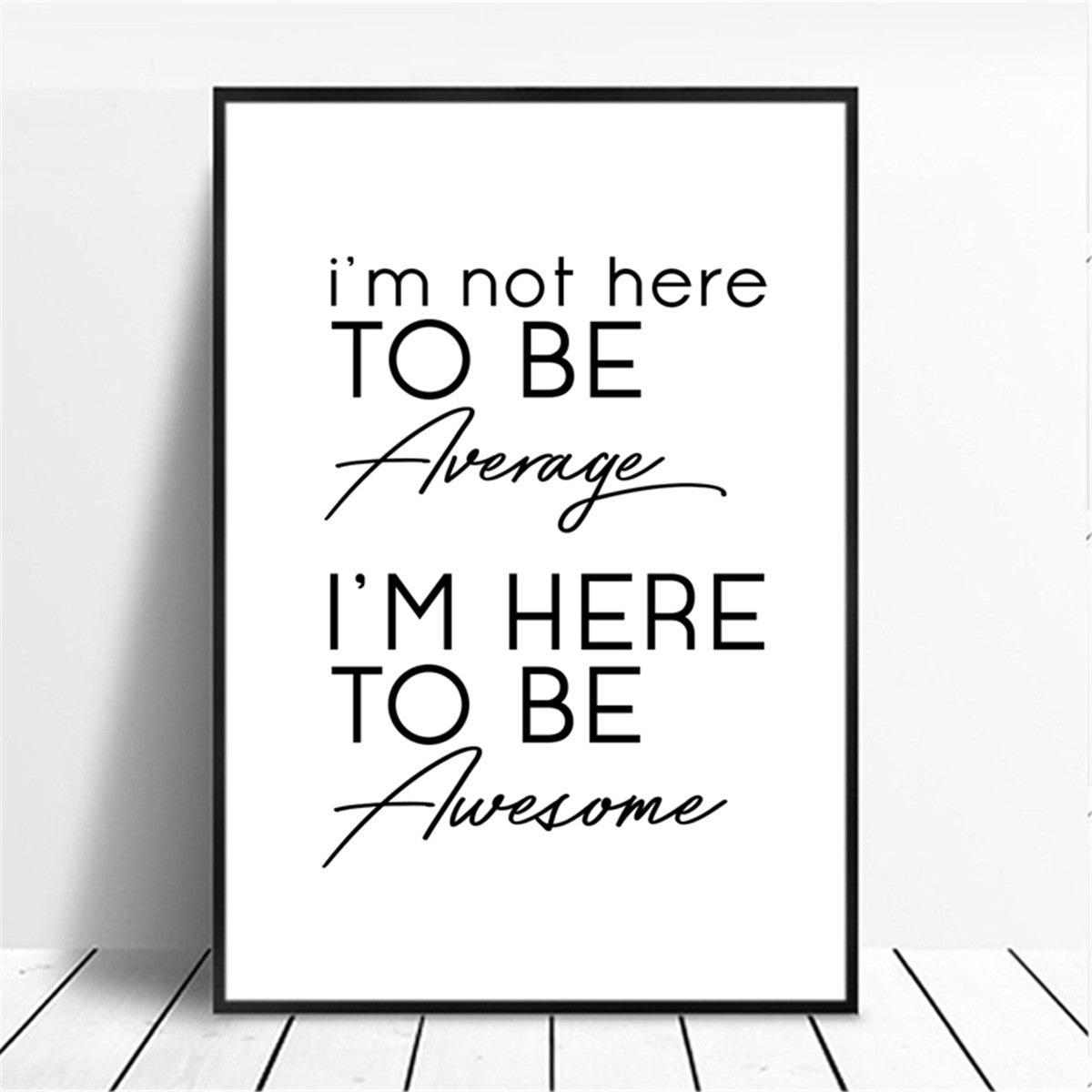 Poster Quote Canvas Painting Phrases Motivational Wall-Art Home-Decor Pictures Minimalist - CozyPath by Pathmol