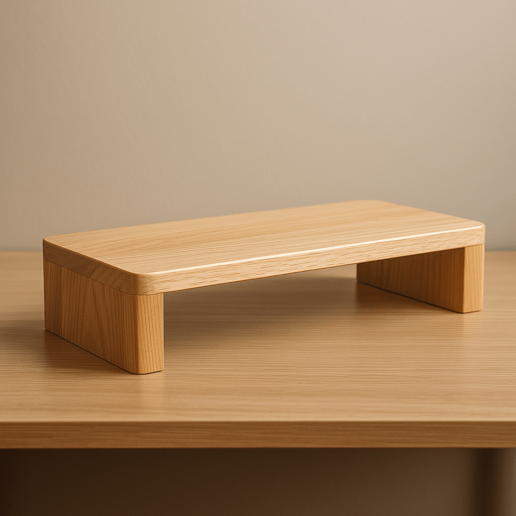 Wooden Monitor Stand - CozyPath by Pathmol