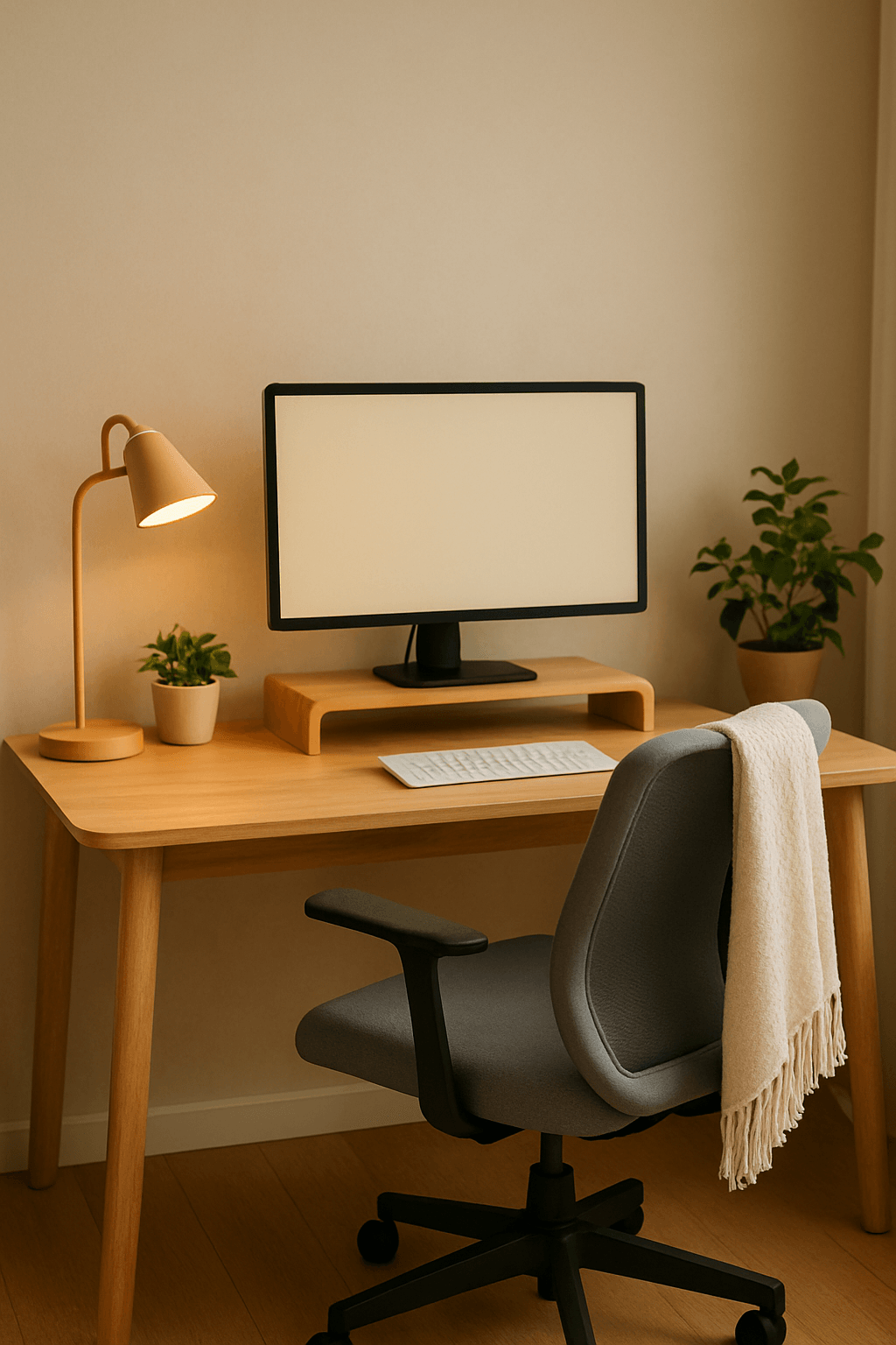 Wooden Monitor Stand - CozyPath by Pathmol