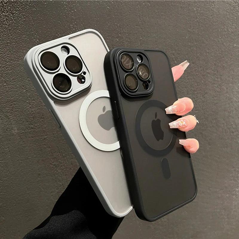 Luxury Matte Armor For Magsafe Magnetic Wireless Charging Case For - CozyPath by Pathmol