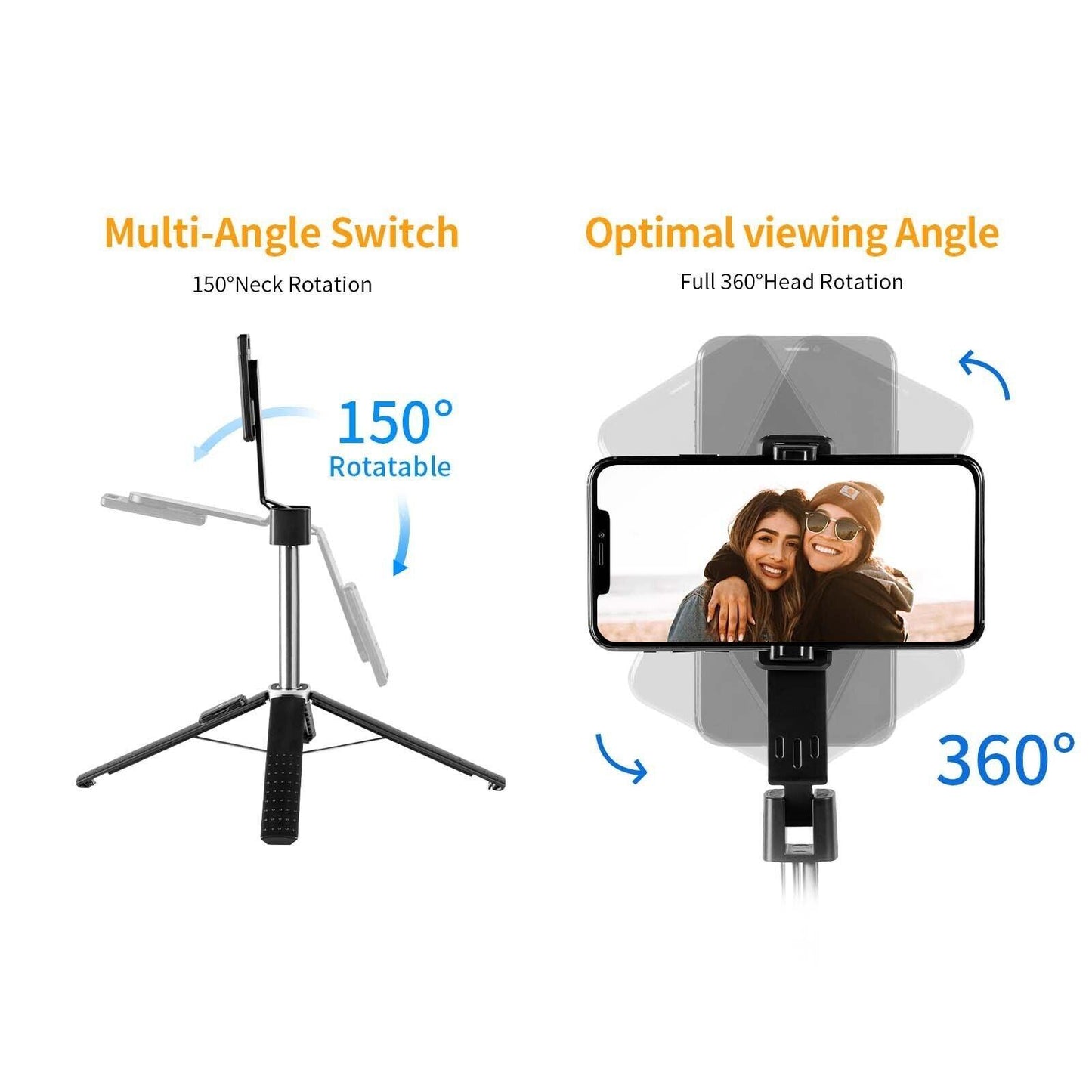 Selfie Stick Bluetooth Remote Phone Holder Tripod Stand For Universal - CozyPath by Pathmol