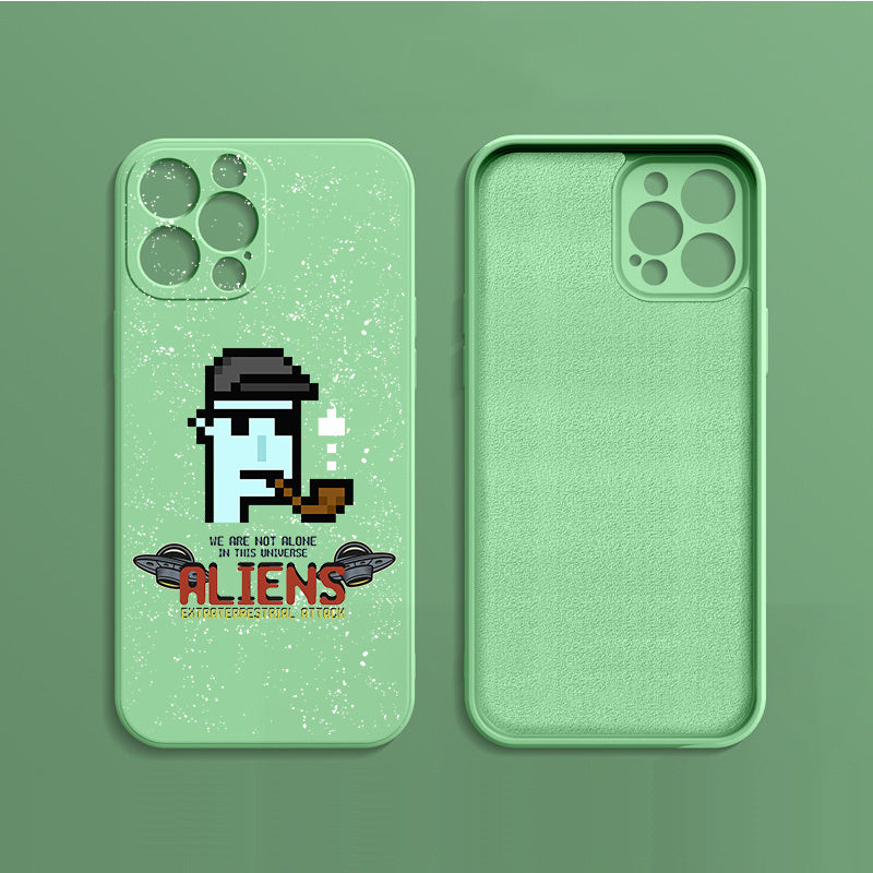 Silicone Waterproof Phone Case Pipe Alien - CozyPath by Pathmol