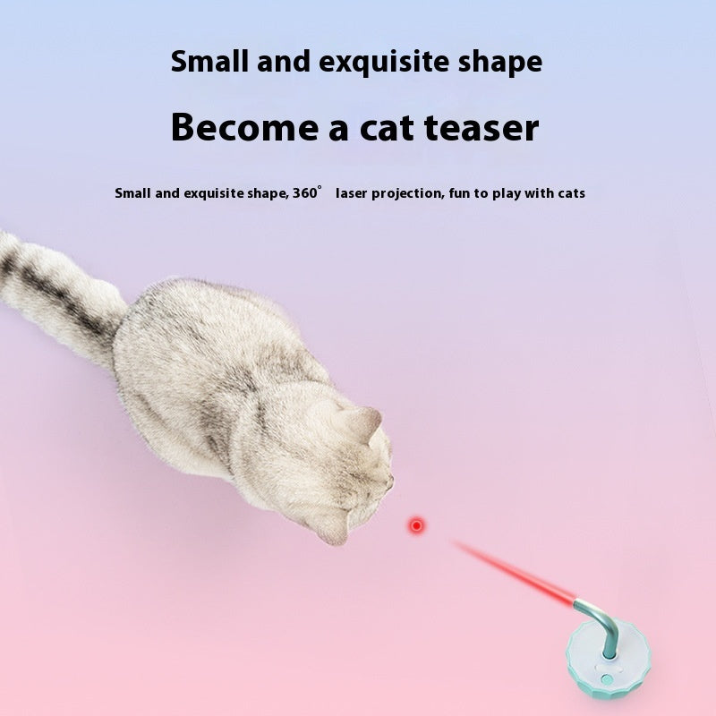 Cat Umbrella Laser Toy Interactive Kitten Automatic Pet Toy Smart Game Active For Pets Electric Intelligent USB Charging - CozyPath by Pathmol
