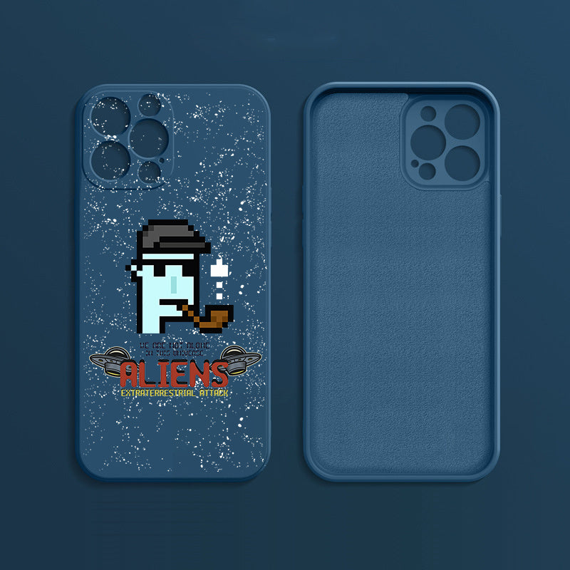 Silicone Waterproof Phone Case Pipe Alien - CozyPath by Pathmol
