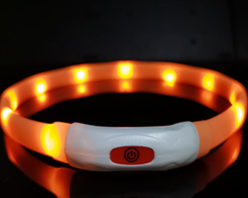 Dog Silicone Luminous Collar LED - CozyPath by Pathmol