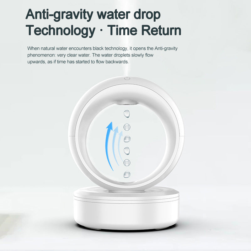 Anti-gravity Air Humidifier Mute Countercurrent Humidifier Levitating Water Drops Fogger Electric Humidifiers - CozyPath by Pathmol
