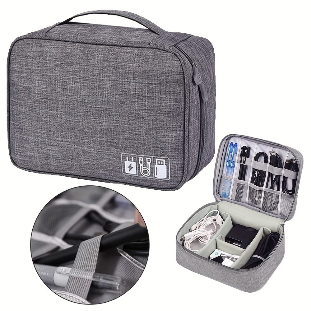 Electronics Organizer Travel Cable Organizer Bag Waterproof Portable Digital Storage Bag Electronic Accessories Case Cable Charger Organizer Case - CozyPath by Pathmol