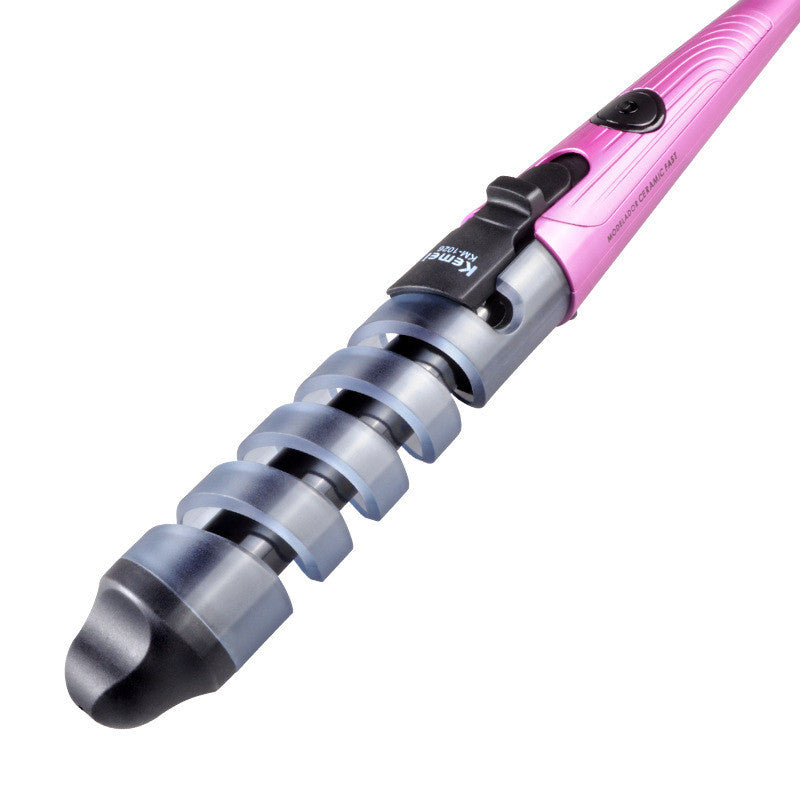 Anti-scald Spiral Hair Curler Large Roll Small Curling Iron Ceramic Hair Curlers Straight Dual-purpose Hair Curling Iron Straight Rod Constant Temperature - CozyPath by Pathmol