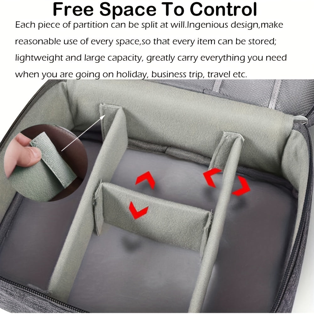 Electronics Organizer Travel Cable Organizer Bag Waterproof Portable Digital Storage Bag Electronic Accessories Case Cable Charger Organizer Case - CozyPath by Pathmol