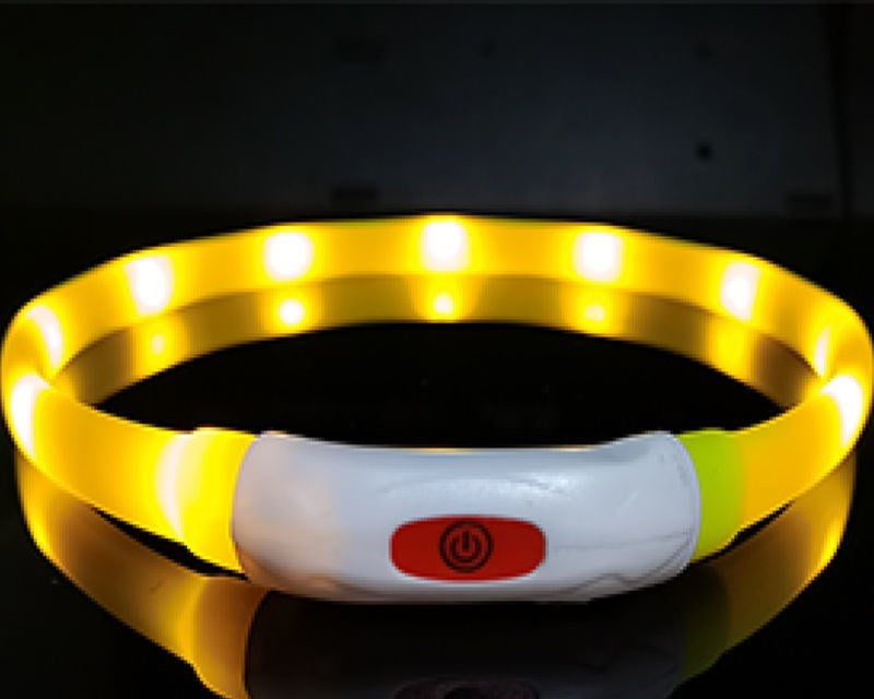 Dog Silicone Luminous Collar LED - CozyPath by Pathmol