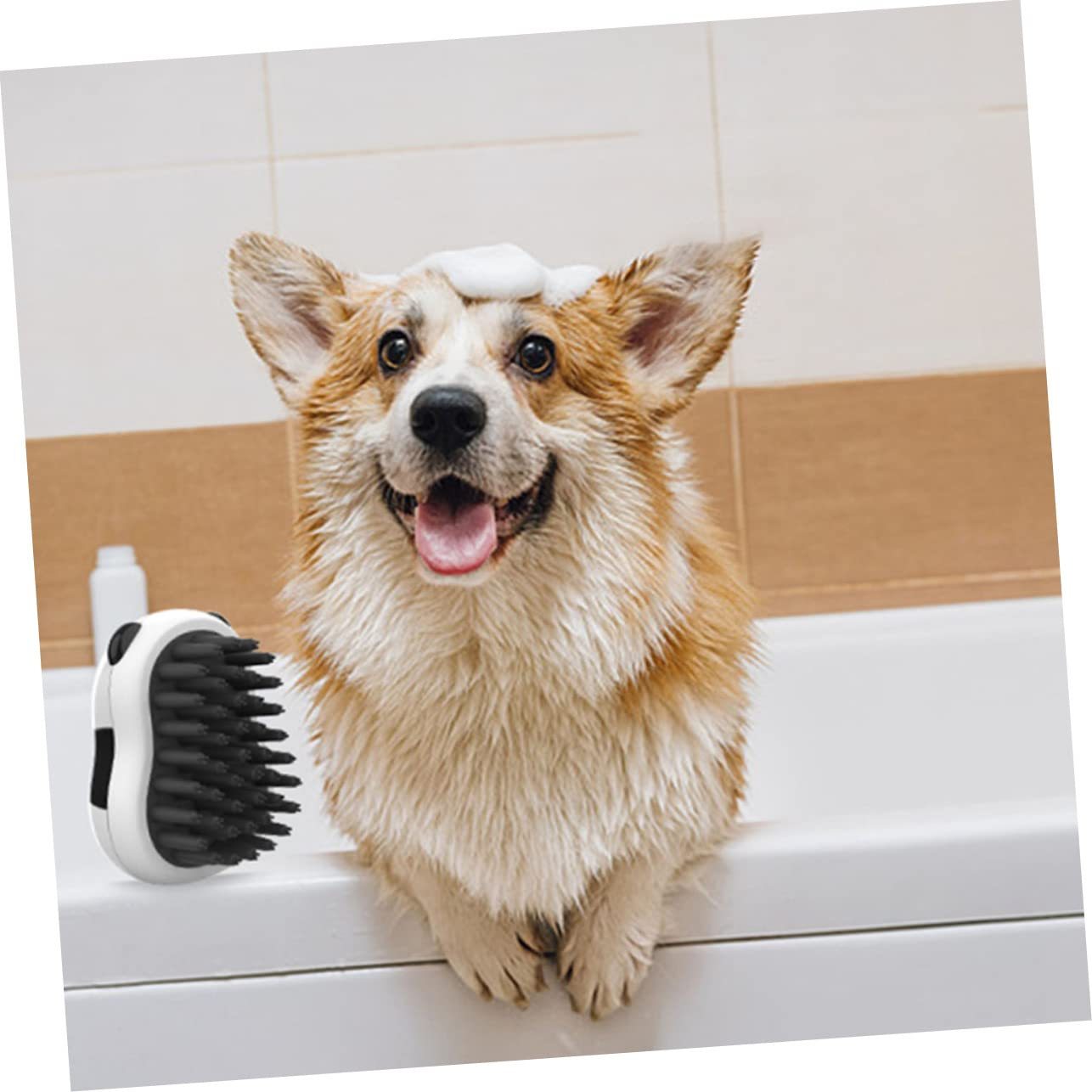 Bath Brush Pet Hair Grooming Comb Beauty Tools Cat Dog Cleaning Brush Bath Gloves Cat Hair Removal Brush Puppy Bathing Brush Cleaning Tool Grooming Glove Cat Brush Pet Dog - CozyPath by Pathmol