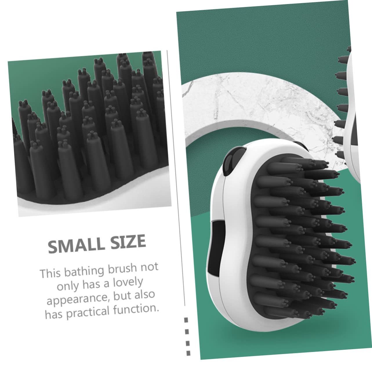 Bath Brush Pet Hair Grooming Comb Beauty Tools Cat Dog Cleaning Brush Bath Gloves Cat Hair Removal Brush Puppy Bathing Brush Cleaning Tool Grooming Glove Cat Brush Pet Dog - CozyPath by Pathmol