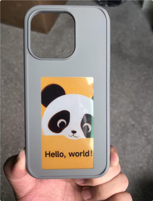 E-ink Screen Phone Case Unlimited Screen Projection Personalized Phone Cover Battery Free New Designer Luxury Phone Case - CozyPath by Pathmol