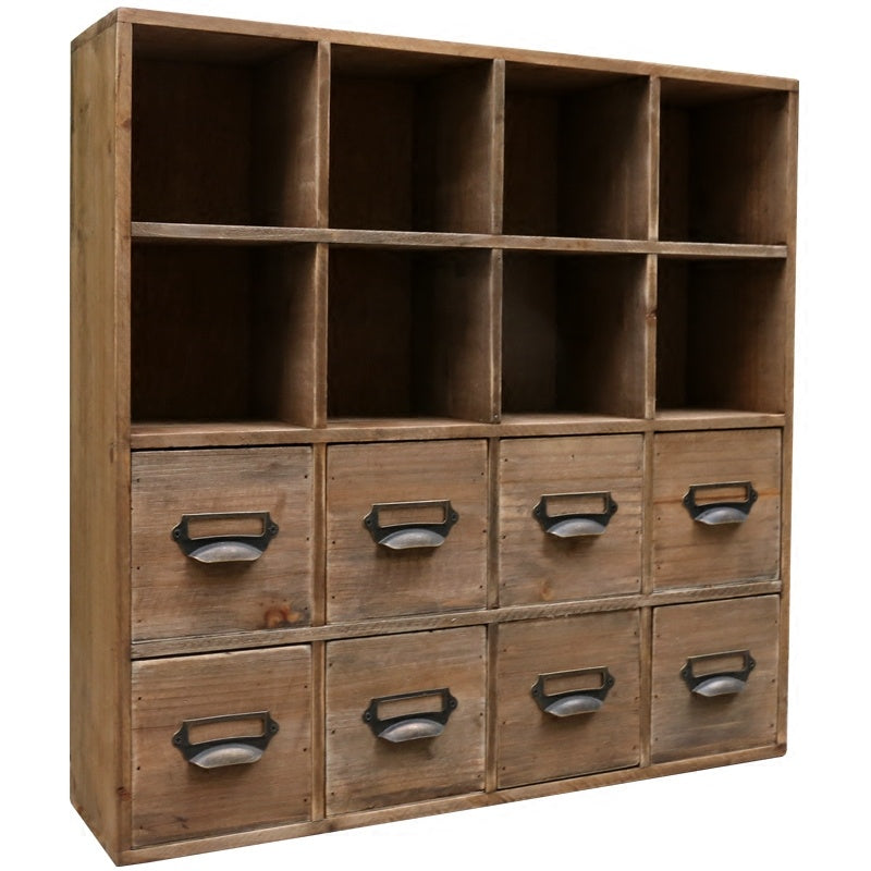 Retro Wooden Dormitory Desk Organizer Storage Box - CozyPath by Pathmol