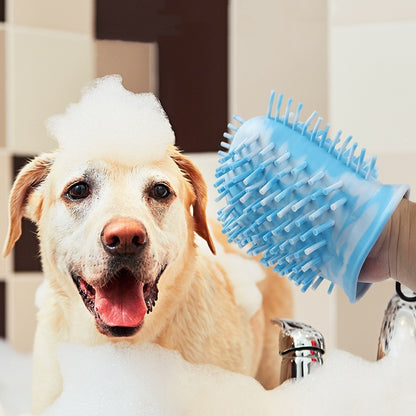 2 In 1 Dog Paw Cleaner Cup Soft Pet Dog Foot Cleaning Washer Brush Cup Portable Pet Foot Washer Paw Clean Brush Foot Cleaning Bucket Pet Products - CozyPath by Pathmol