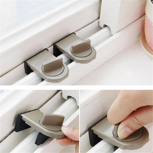 Lock Doors Security Cabinet Locks Straps Anti-theft lock Sliding Sash Stopper Window Sliding Door Baby Safety - CozyPath by Pathmol