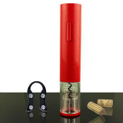 Electric Wine Opener Automatic Electric Wine Bottle Corkscrew Opener With Foil Cutter Wine Bottle Opener Kit - CozyPath by Pathmol