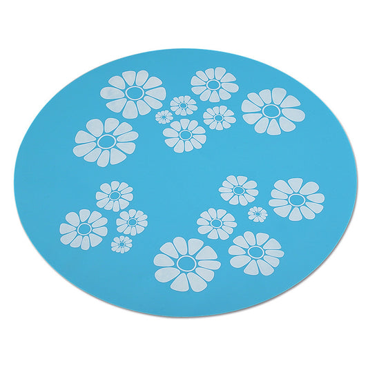 Non-Slip Water-Proof Silicone Mats For Pet Water Dispenser Flower Mats Are Available - CozyPath by Pathmol