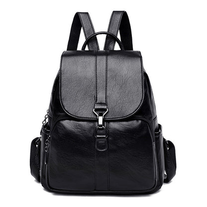 Sheepskin backpack soft leather backpack - CozyPath by Pathmol