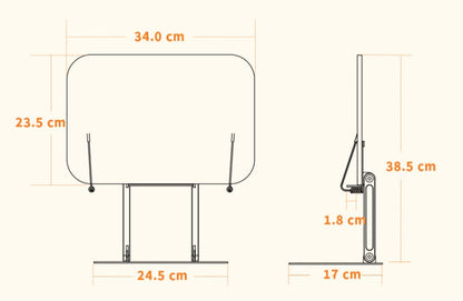 Wooden Reading Rack Laptop Stand Folding Laptop Stand - CozyPath by Pathmol