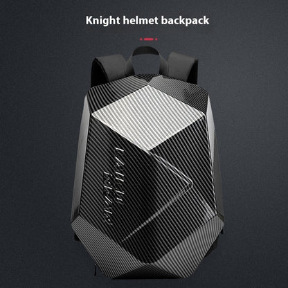 Motorcycle Knight Hard Shell Backpack Backpack - CozyPath by Pathmol