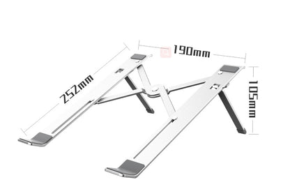 Laptop stand cooling portable adjustable stand - CozyPath by Pathmol